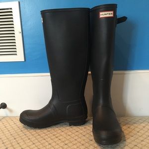 Black Hunter Boots